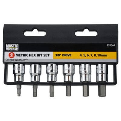 Apex Tool Group Master Mechanic Sae Hex Bit Socket Set (7 Piece)