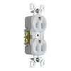 Pass & Seymour Trademaster® 15A 125V Duplex Receptacle, White (15A/125V, White)