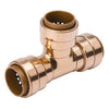 Tee Pipe Fitting, 1/2 x 1/2 x 1/2-In. Copper
