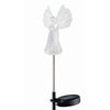 Solar Stake Light, Angel Topper, Color-Changing LED