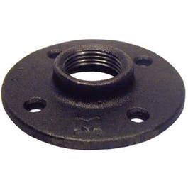 Black Floor Flange, 1.25-In.