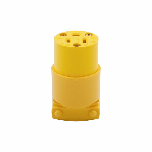 Eaton Cooper Wiring Arrow Hart Straight Blade Connector 15A ,125V Yellow (125V, Yellow)