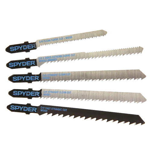 Spyder Wood Cutting 5pc Jig Saw Kit (5 Piece)