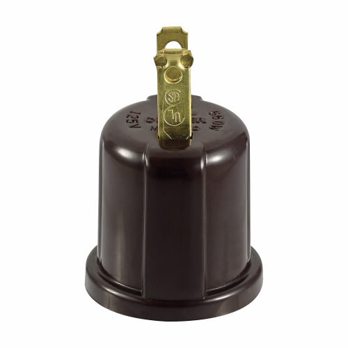 Eaton Cooper Wiring Outlet Adapter 125V, Brown (125 V, Brown)