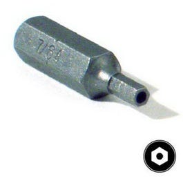 7/64-In. Security Hex Key Isomax™ 1-In. Insert Bit