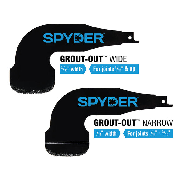 Spyder Grout-Out™ Reciprocating Blades 1/16-inch