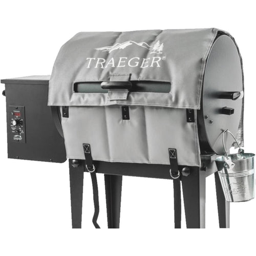 Traeger 22 In. Gray Polyester Insulated Blanket Grill Cover