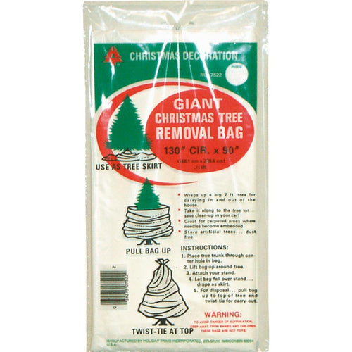 Holiday Trims 90 In. L. x 144 In. Dia. Christmas Tree Removal Bag