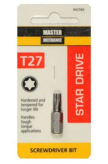 Master Mechanic Torx Insert Bit Tip