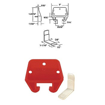 PrimeLine/SlideCo R7082 Drawer Track Guide Kit, 25/32