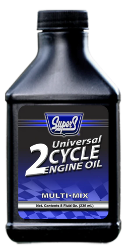 Super S® Universal Air-Cooled Blue 2-Cycle Mixing Oil (8 Oz)