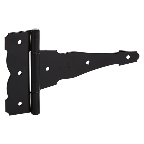 National Hardware Ornamental T-Hinge 8, Black (8, Black)