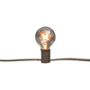 Gerson 5W Clear Candelabra Base G40 Incandescent Patio Set Light Bulb (2-Pack)