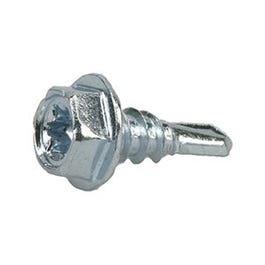 Power Pro Metal Screws, Self-Drilling, Hex Head, 8-18 x 1/2-In., 210-Ct.