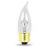 Feit Electric 40-Watt Medium Base Clear Flame Tip Incandescent