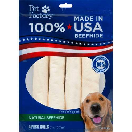 Pet Factory USA Beefhide Rolls