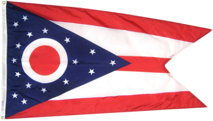 3 X5  OHIO FLAG