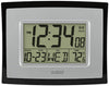 WALL CLOCK DIGITAL W/TEMPERATURE