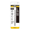 #15 3-3/8-In. Wire Gauge Drill Bit, Black Oxide
