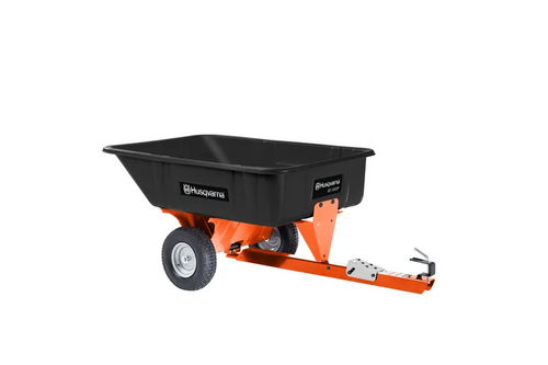 Husqvarna 10 cu. ft. Poly Swivel Dump Cart