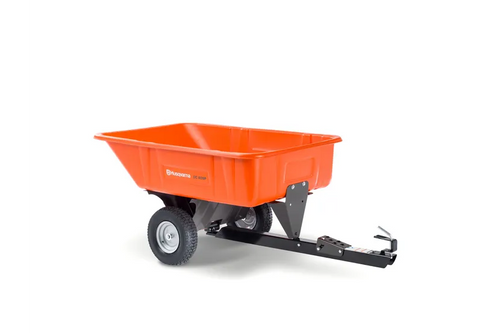 Husqvarna 10 cu. ft. Poly Swivel Dump Cart