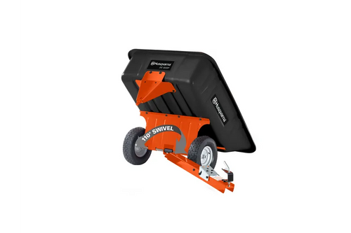 Husqvarna 10 cu. ft. Poly Swivel Dump Cart