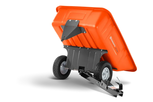 Husqvarna 10 cu. ft. Poly Swivel Dump Cart