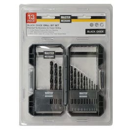 13-Pc. Black Oxide Drill Bit Set