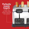 Hamilton Beach Classic 4 Slice Toaster with Sure-Toast Technology, Stainless Steel