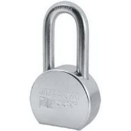 2-1/2 In. High-Security Padlock, Zinc Plated Solid Steel, 5-Pin  Keyed-Alike