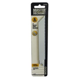 Reciprocating Saw Blades, 2-Pk, 6-Inch, 6-TPI, Bi-Metal/Cobalt