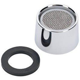 Replacement Brass Aerator Assembly, Chrome, Female Thread