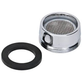 Replacement Brass Aerator Assembly, Chrome, Male Thread