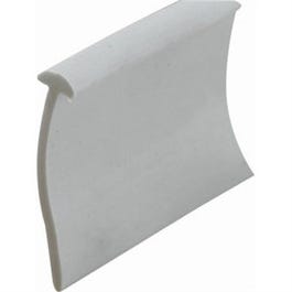 Shower Door Bottom Seal, Black Vinyl, 13/16 x 36-In.