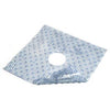 Shower Mat, Bubble, Clear Rubber, 21 x 21-In.