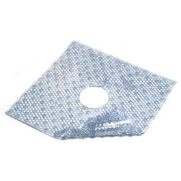 Shower Mat, Bubble, Clear Rubber, 21 x 21-In.