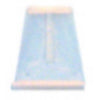 Spline Channel Pull Tabs, White Plastic, 1-1/16 x 15/16 x 1/4-In., 25-Pk.