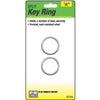 Split Key Ring, 7/8-In., 2-Pk.