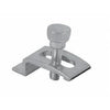 Storm Door Panel Clips, Mill Finish, 1/4-In. Offset, 4-Pk.