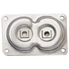 Table Legs Installation Hardware, Dual Top Plate