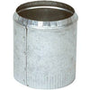 Top Collar, Crimped, Galvanized, 28-Ga., 7-In.