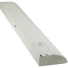 Under-Cabinet LED Light Fixture, Direct-Wire, White Metal, 961 Lumens, 24-In.
