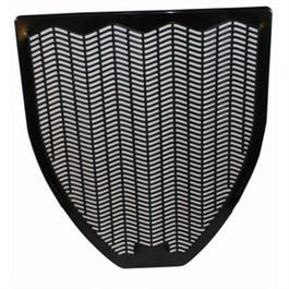 Urinal Mat With Fresh Blast Scent, Black, 18.5-In.