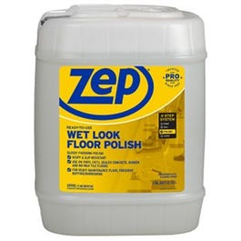 Wet Look Floor Finish, 5-Gals.