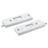 Window Tilt Latch With Lock, White, 2-Pk.
