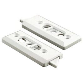 Window Tilt Latch, White Vinyl, 2-Pk.