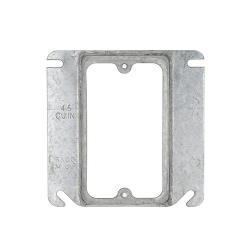 Hubbell Raco Square Cover 1-Device Raised
