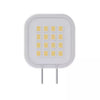 GE Specialty T4 LED Light Bulb Puck Light Replacement 50 Watt Replacement G8 Flat Pin Base