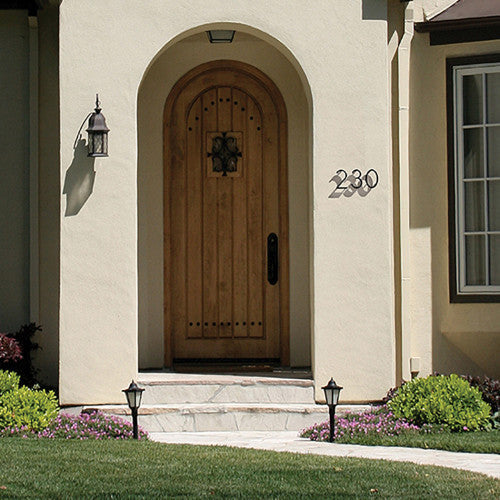 Hillman Distinctions Floating Mount House Number 7 Black