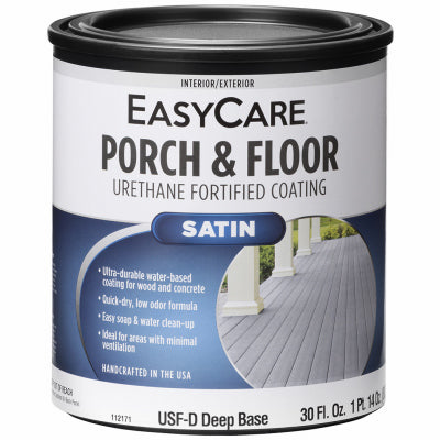 True Value Easy Care Porch & Floor Interior/Exterior Satin Coating Urethane Fortified Deep Base